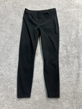 Spanx Pants Women's Size L Black Tummy Control Skinny (0832)